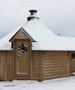 Kota grill 16.5m² met sauna extensie de 2.5 m