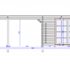 Tivoli - Dubbele carport met schuur (5,95 m x 7.5m), 44mm