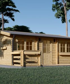Houten hut – ALTO 31m², 44mm