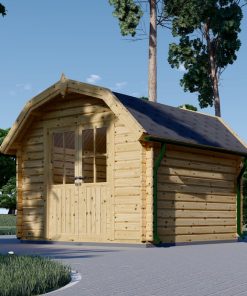 Houten hut – Orlando 9 m², 34mm