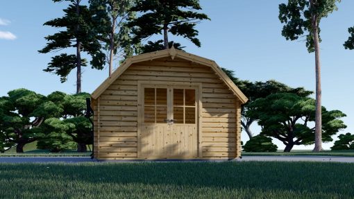 Houten hut – Orlando 16 m², 34mm
