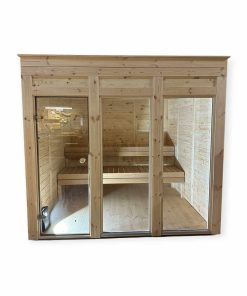 Eco-sauna 2.4 m x 2.4 m